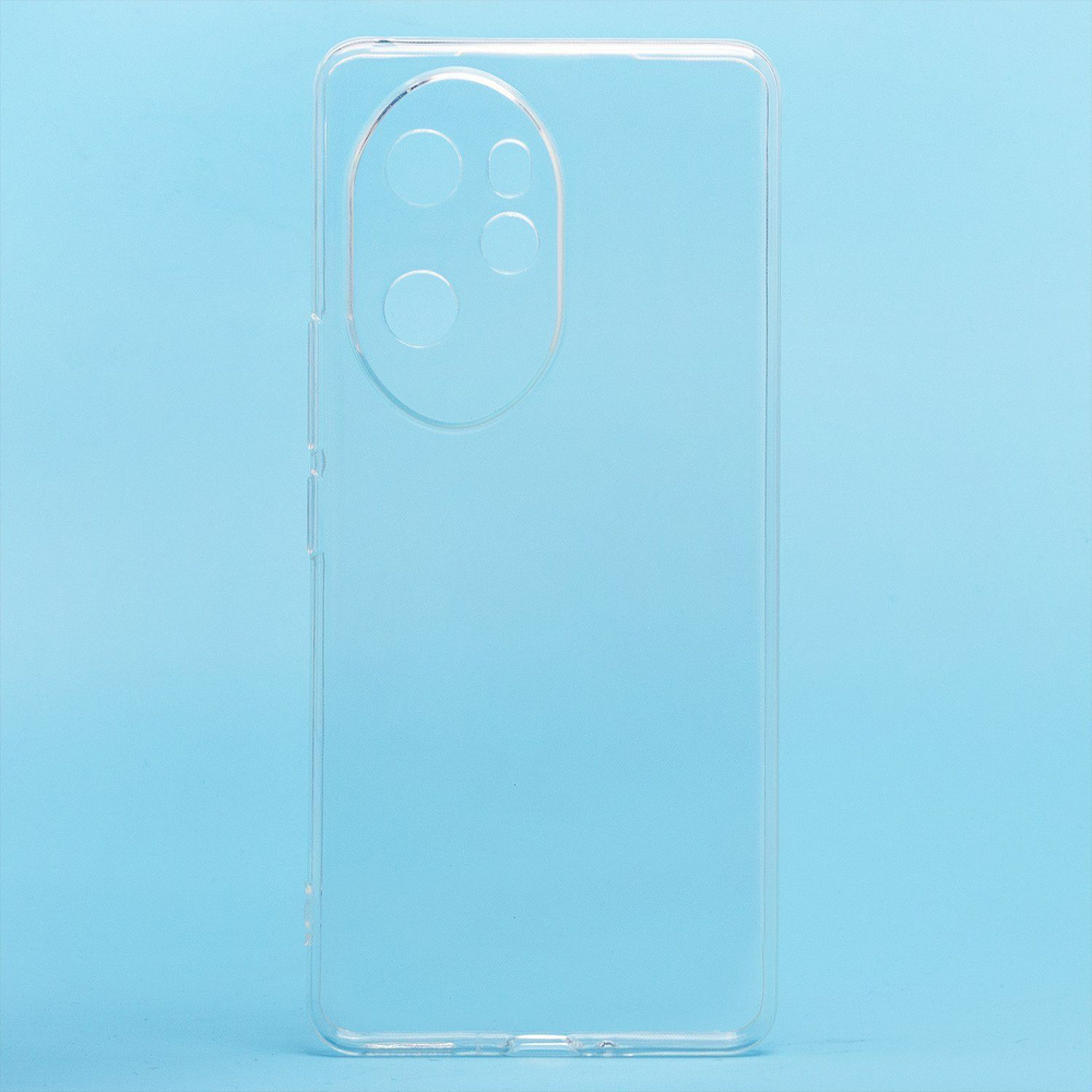 Чехол для Huawei Honor 100 Pro силиконовый ультратонкий <прозрачный> #1