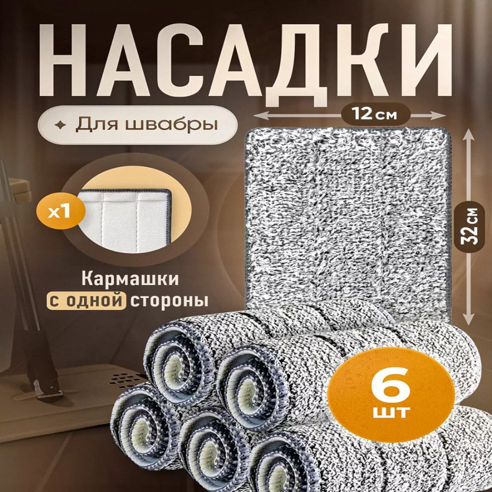 Насадка на швабру Trade-Goods - купить по выгодным ценам в  интернет-магазине OZON (626180739)