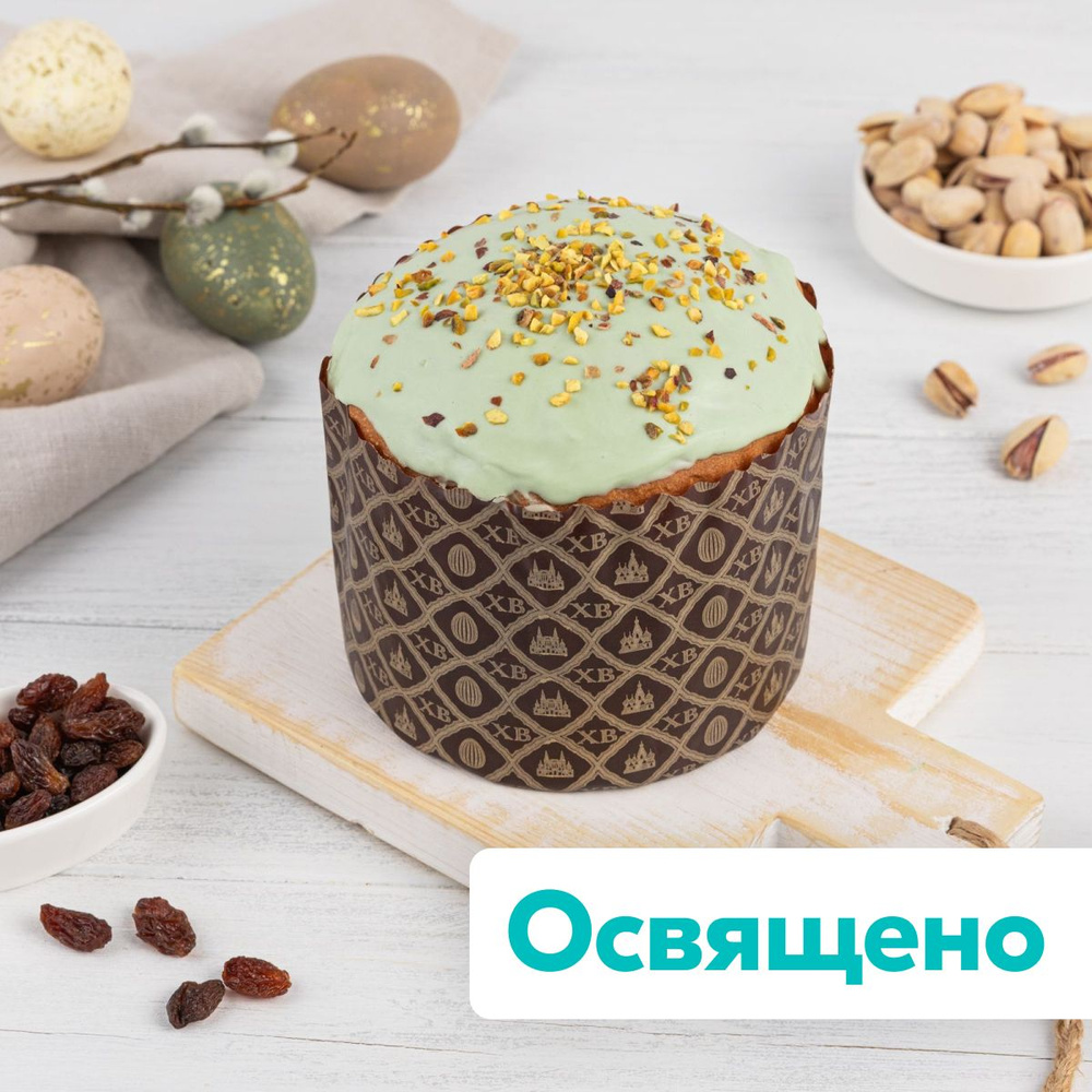 Освящённый кулич классический мини с изюмом от пекарни Ozon fresh, 250 г