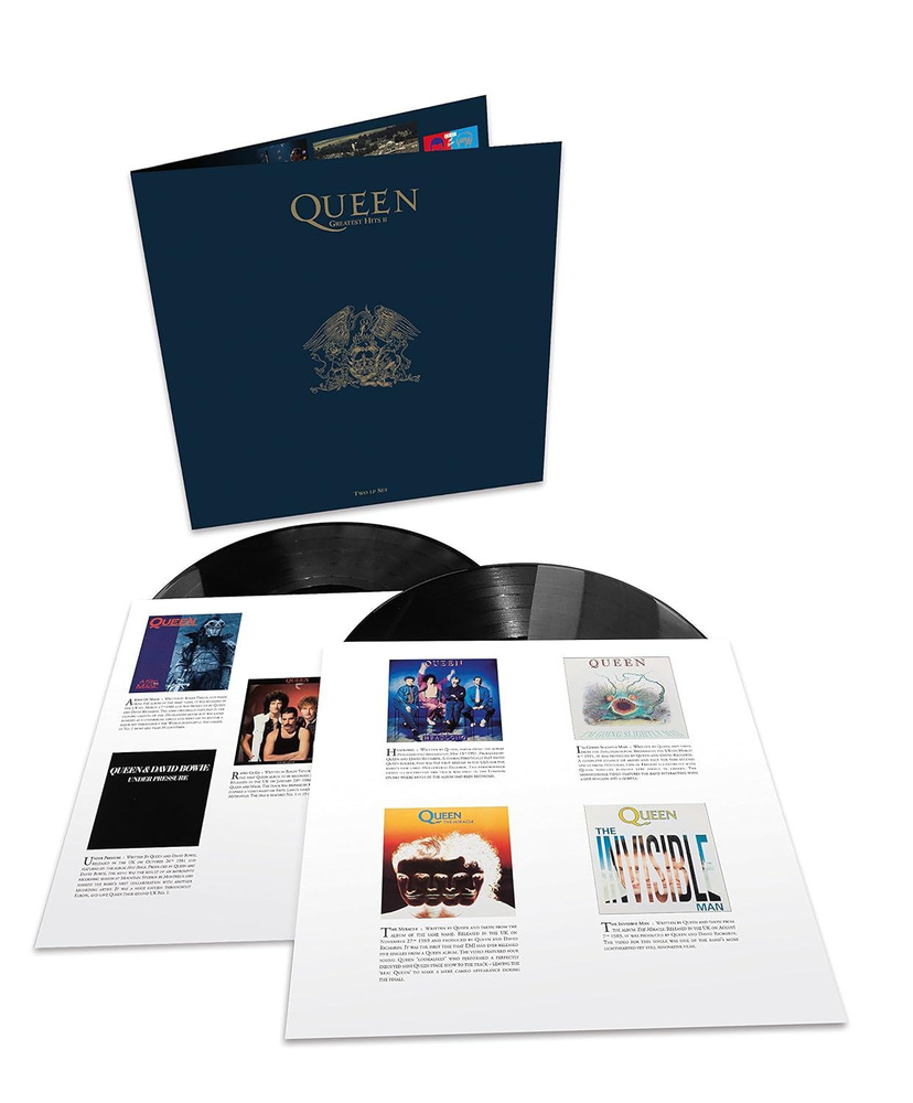 Queen - Greatest Hits II (2LP)(180 Gram)(Gatefold)(Half Speed) - виниловая пластинка  #1