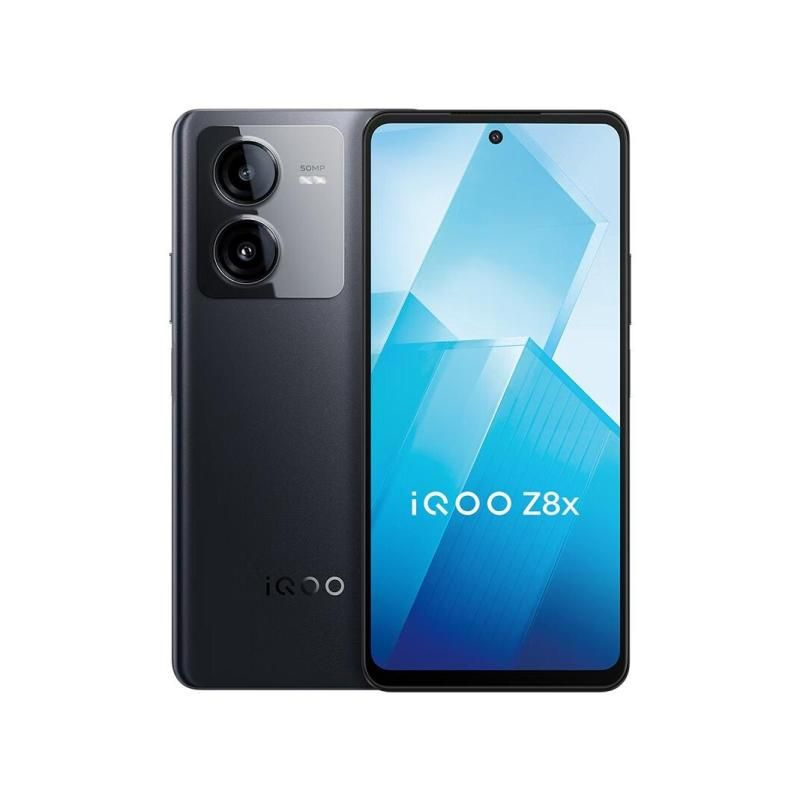 Vivo Смартфон vivo iQOO Z8xПоддержка русского языка, Google, Игры 8/256 ГБ, черный  #1