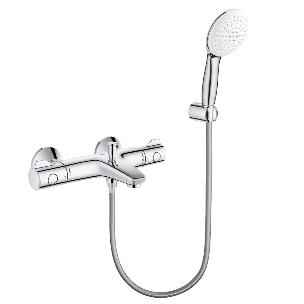 Термостат для ванны Grohe Grohtherm 800 Tempesta 110 с душевым гарнитуром, 2 режима струи, хром  #1