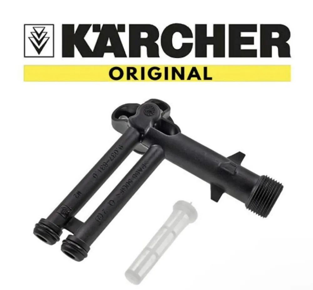 Штуцер входной на водяное охлаждение, K3-K5 Karcher арт 9.001-745.0 ...