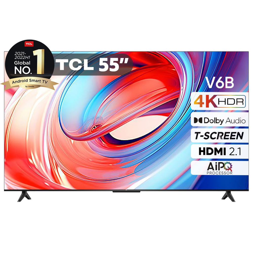 Купить телевизор TCL 4K HDR TV V6B 55