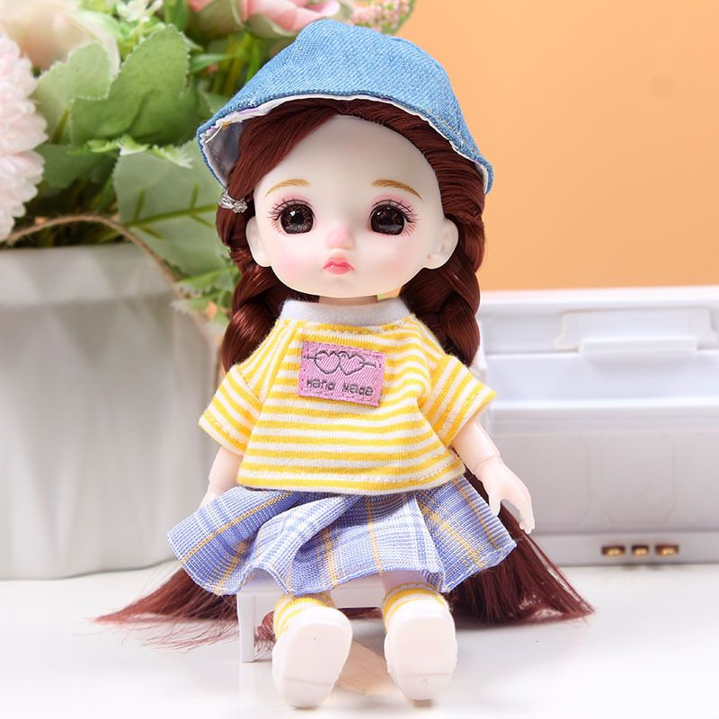 КУКЛА шарнирная BJD маленькая подарочная мини Игрушка для девочки 16 см  #1