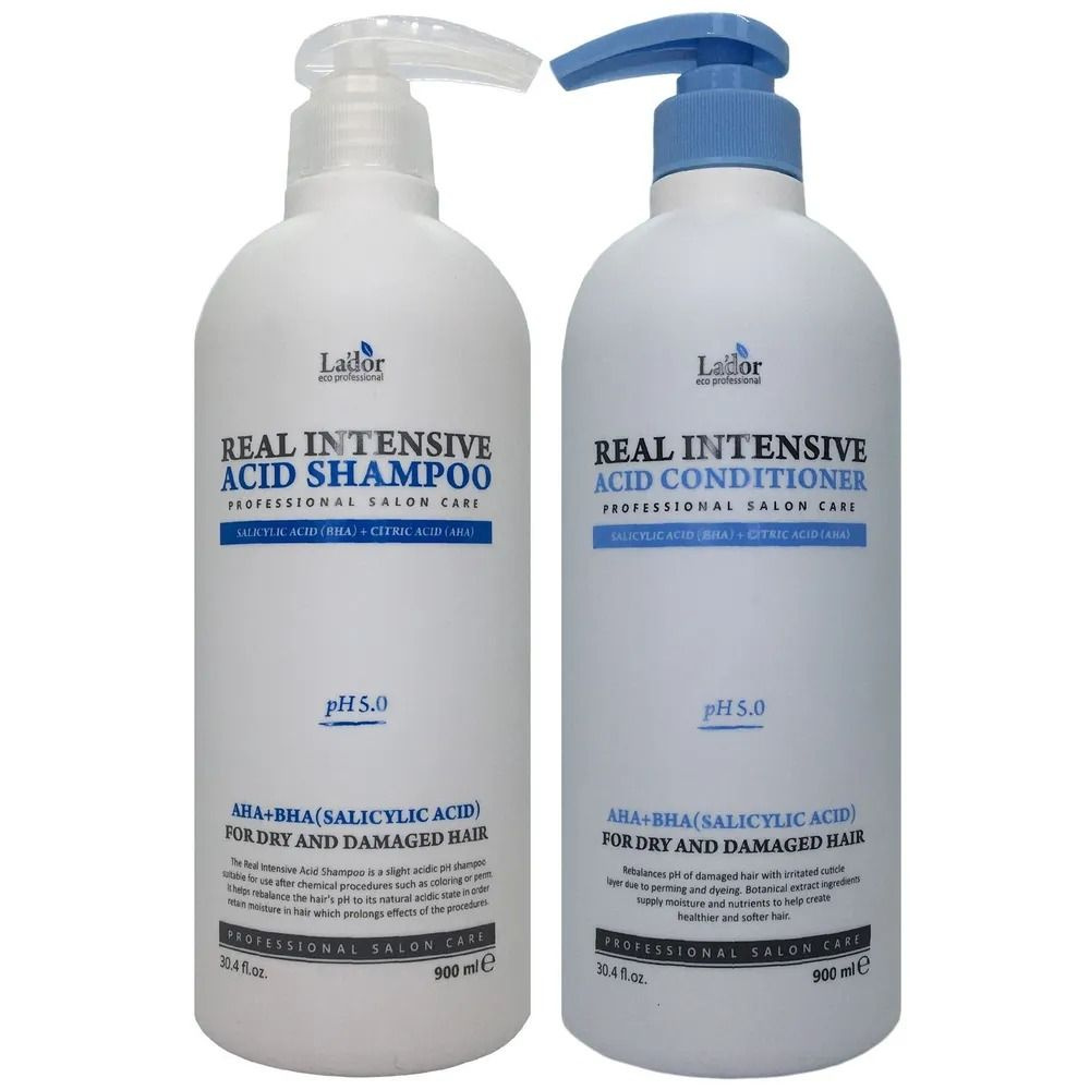 Lador Набор для волос интенсивный бесщелочной шампунь и кондиционер ...