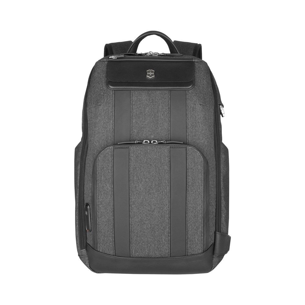 Рюкзак VICTORINOX Architecture Urban 2 Deluxe Backpack 15 , серый, полиэстер/кожа, 31x23x46 см, 23 л #1