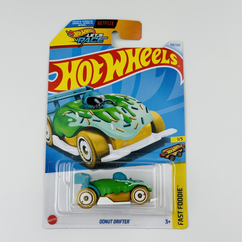 Машинка коллекционная Mattel Hot Wheels 2024 C4982 DONUT DRIFTER #1