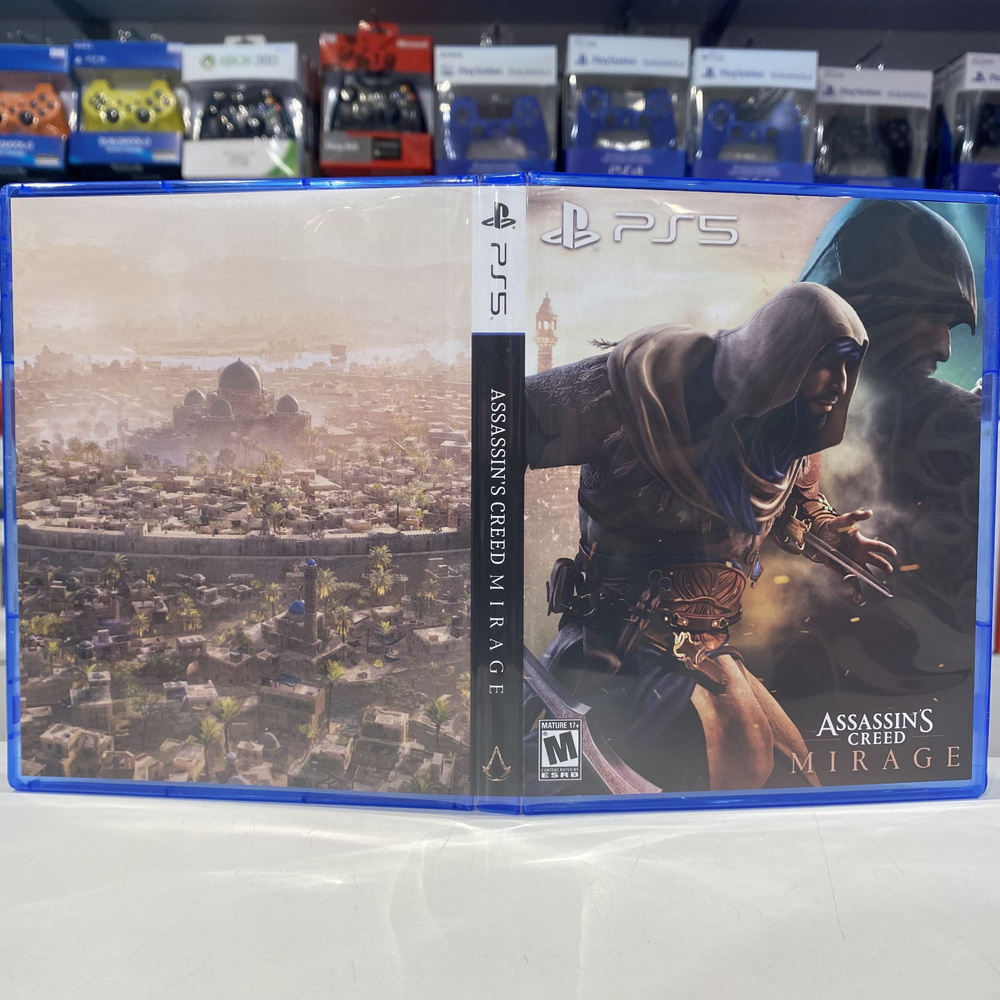 Игра "Assassin s Creed Mirage" PS5 - Кастомная обложка для диска ...