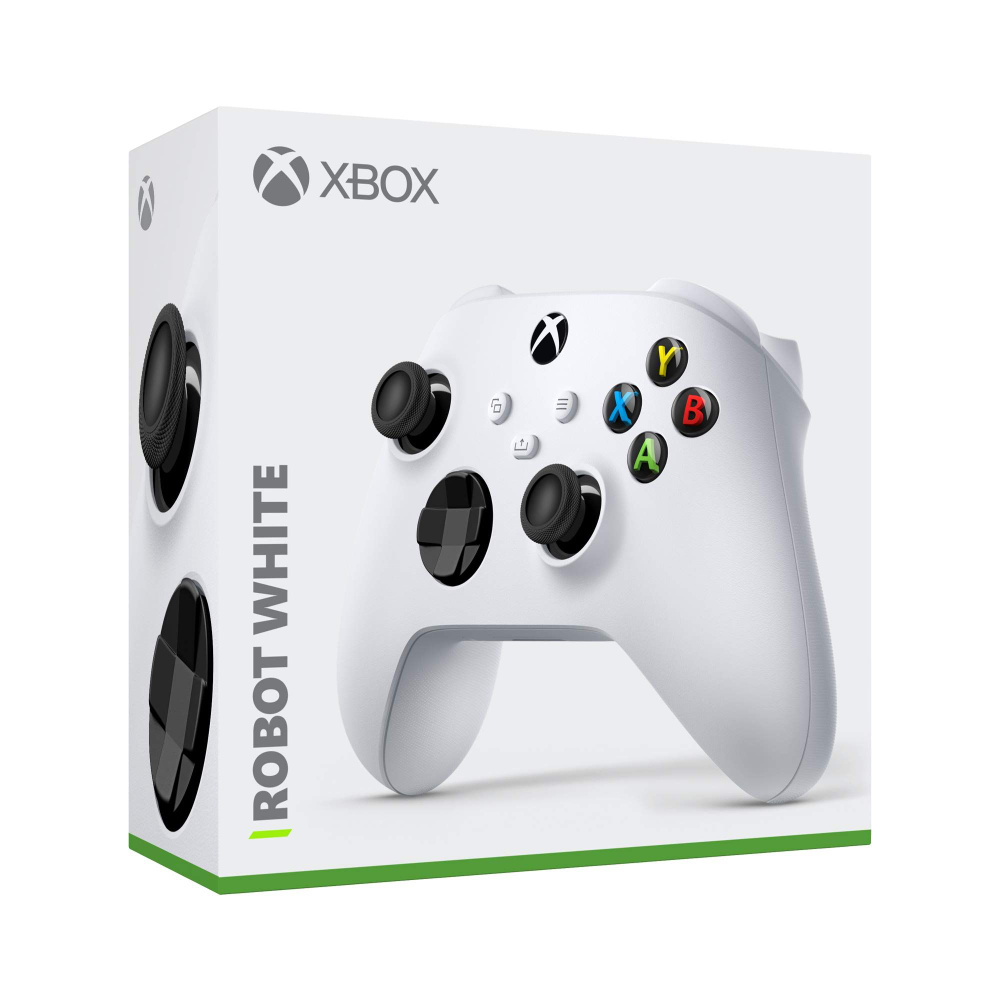 Геймпад беспроводной для Xbox One, Series X/S, с Bluetooth, белый (4 ревизия) #1