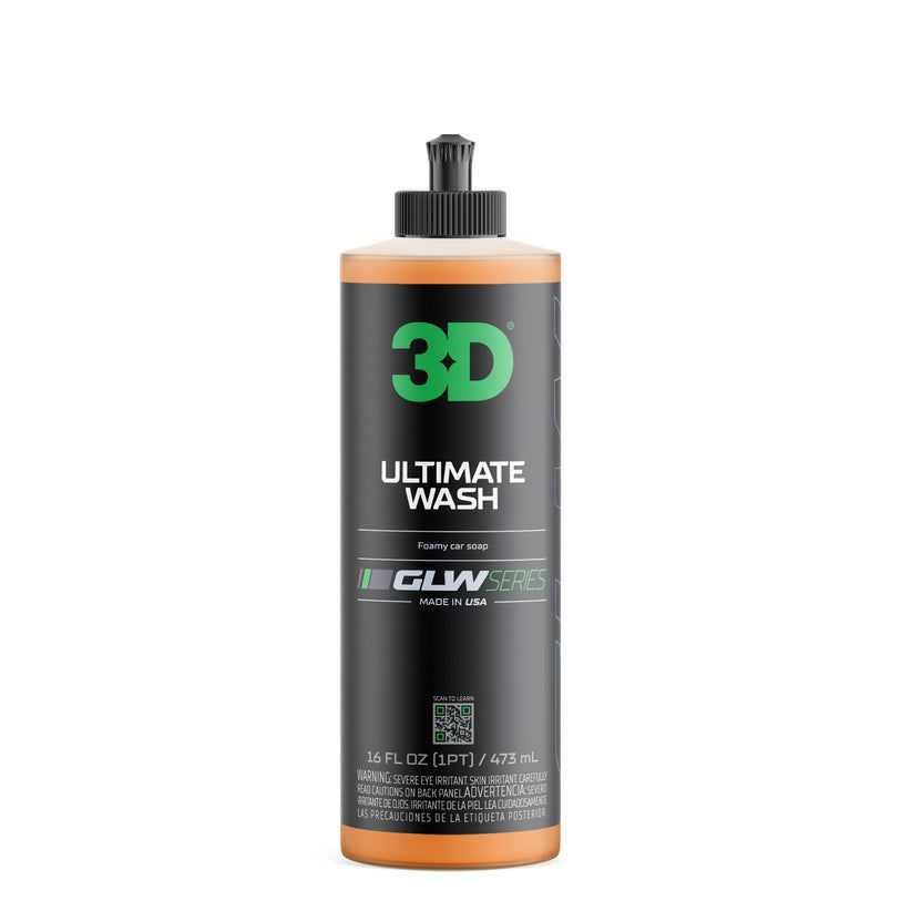 3D Car Care Автошампунь премиум-класса 3D GLW Series Ultimate Wash, 473 мл #1