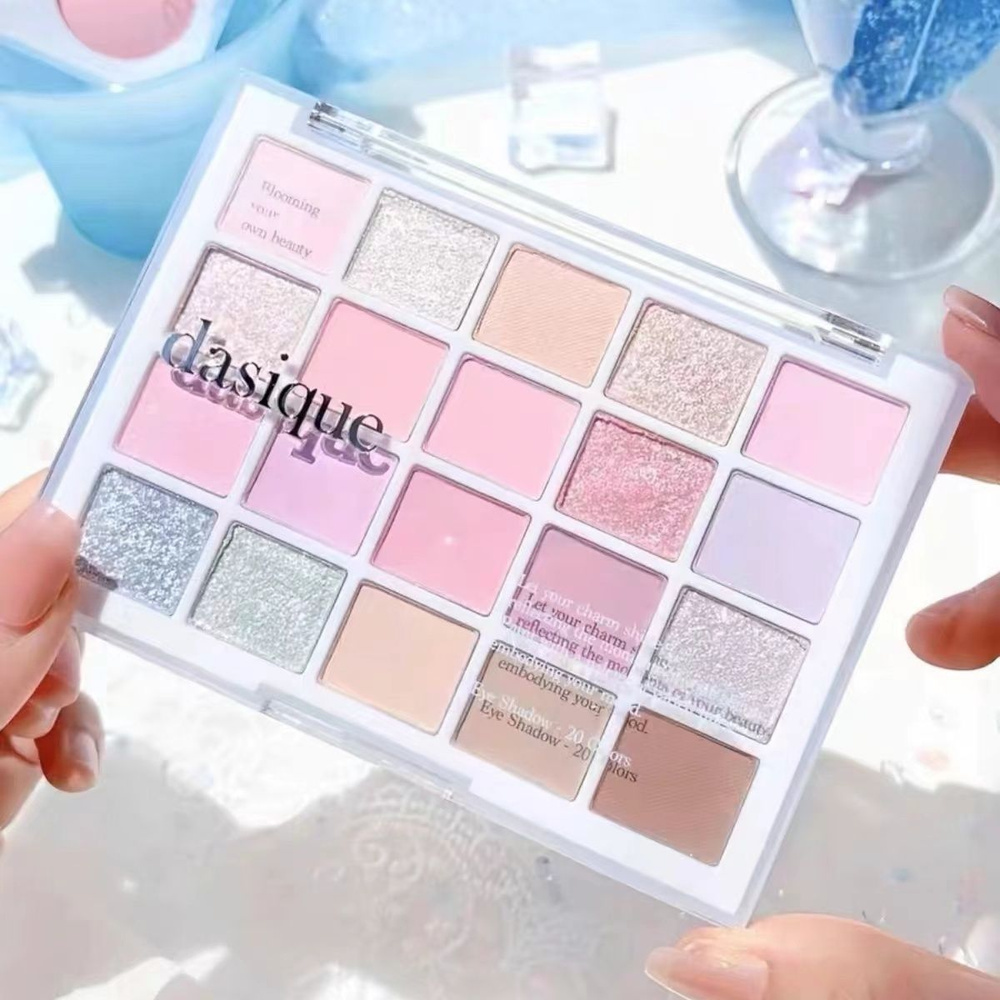 Большая палетка теней для век в теплых оттенках Dasique Mood Shadow ...