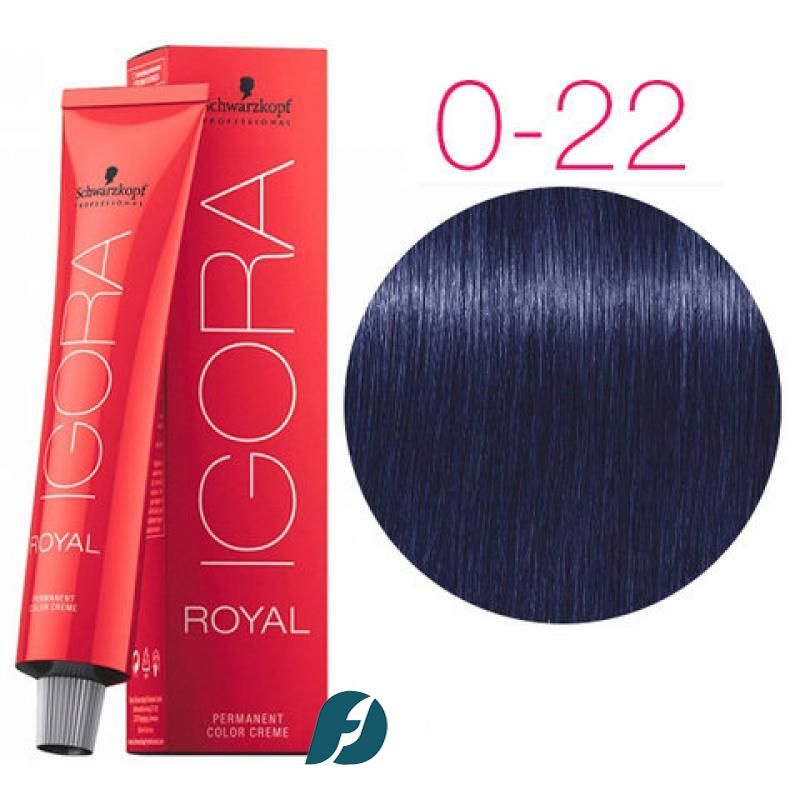 Schwarzkopf Professional Igora Royal 0-22 Крем-краска для волос Антиоранжевый микстон, 60мл  #1