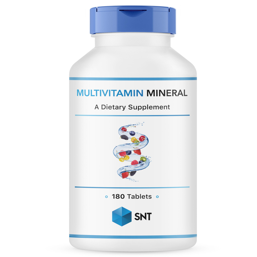 SNT Мультивитамины и минералы, Multivitamin mineral 180 таблеток #1