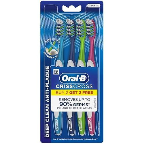 Oral-B Электрическая зубная щетка Oral B Pro Health – Soft (2 шт., 2 бесплатно) (Антиналет)  #1