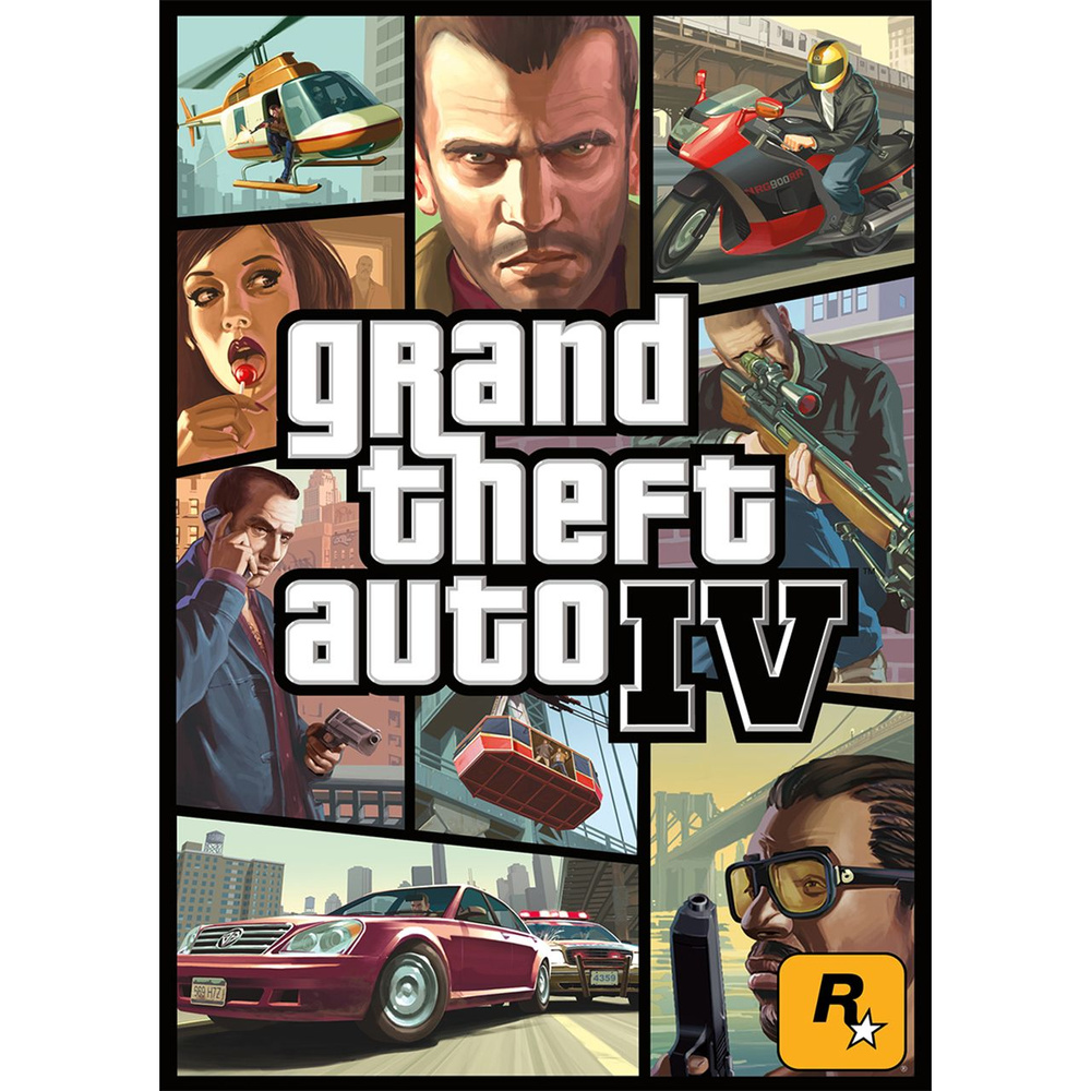 Постер "Grand Theft Auto", 42 см х 30 см #1