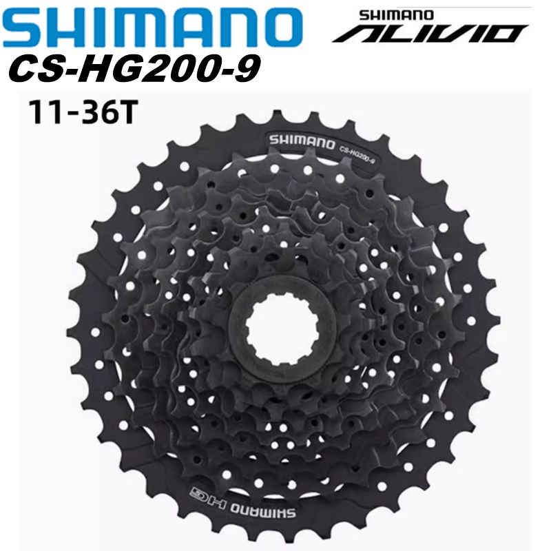 Кассета для велосипеда Shimano CS-HG200 9ск 11-36T купить на OZON по