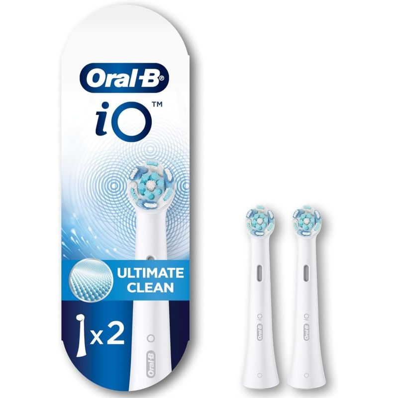 Насадки для электрической зубной щетки Braun Oral-B iO Ultimate Clean, 2 шт.белый  #1