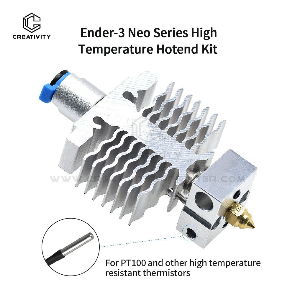 Обновленный комплект Ender-3 neo Hotend kit насадкой для 3d-принтера v2/max с термистором PT100- НОВЫЙ #1