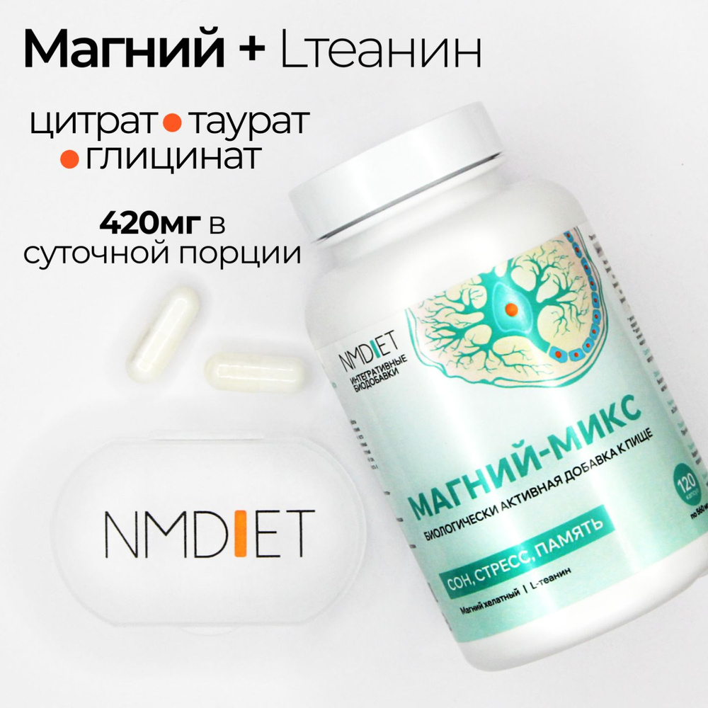 Биологически активная добавка к пище "МАГНИЙ-микс" ("Magnesium-mix ...