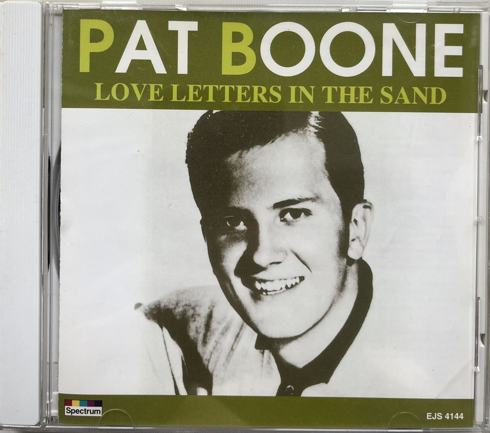 Pat Boone. Love Letter in Sand (Japan, Spectrum, EJS-4144, диск) CD #1