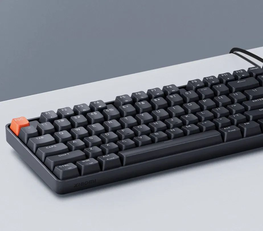 Проводная механическая клавиатура Xiaomi Wired Mechanical Keyboard (JXJP01MW) Space Gray  #1