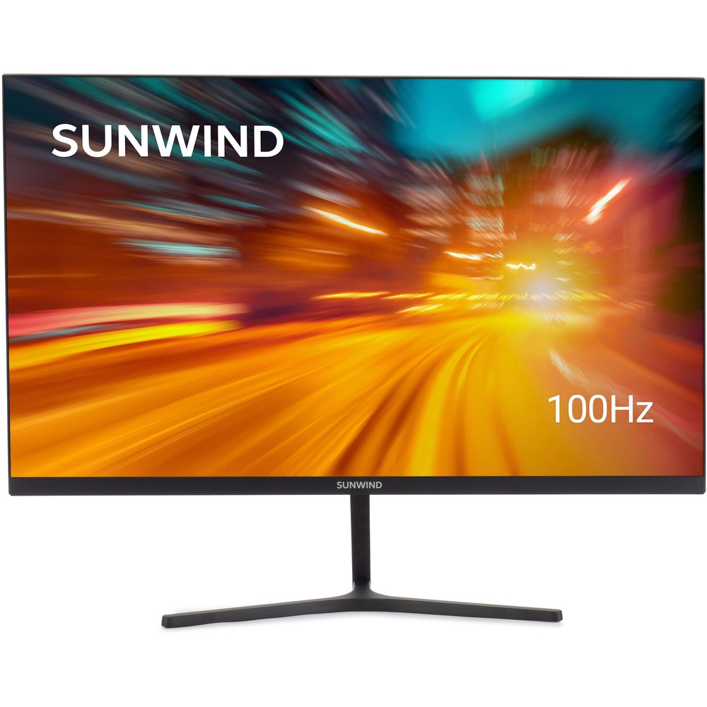 SUNWIND 23.8" Монитор SM-24FI223
, черный #1