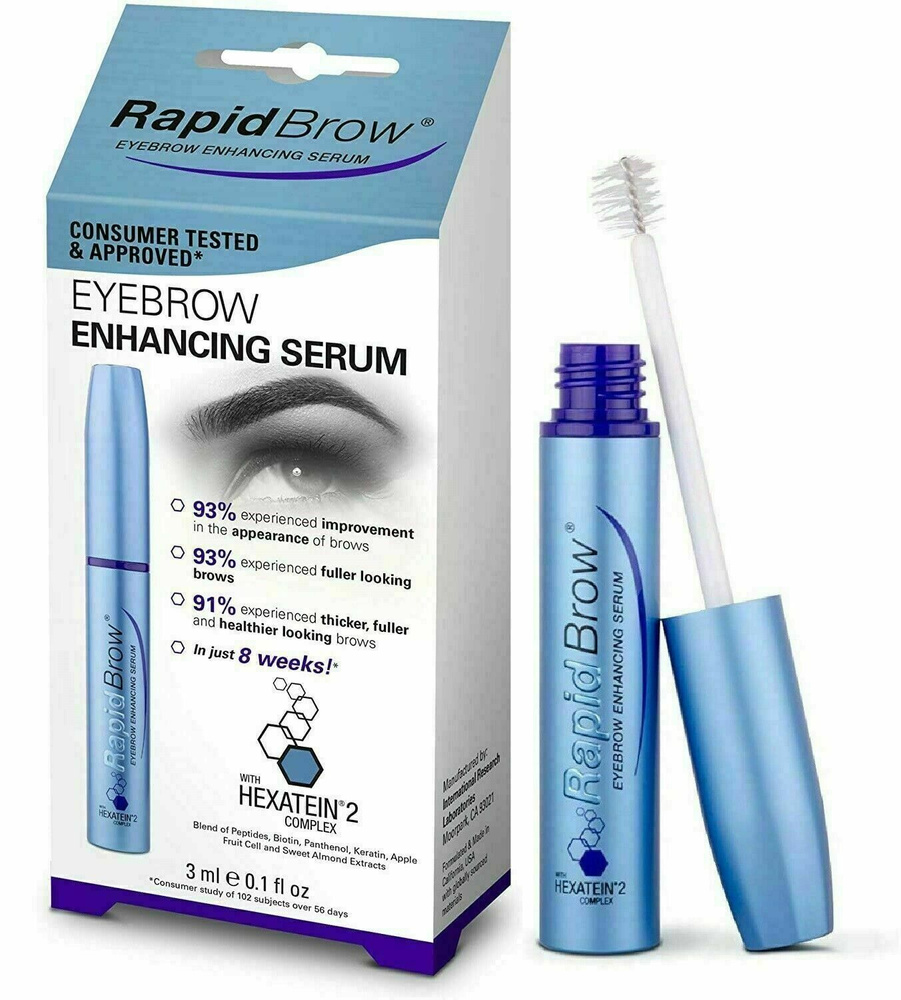 RapidLash, Сыворотка для улучшения бровей RapidBrow, 3 мл, запас на 6 недель  #1