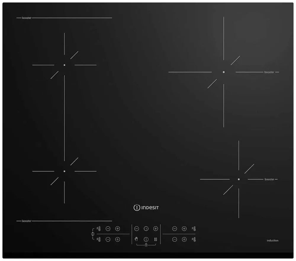 Indesit Индукционная варочная панель IB 41B60 BF, черный #1