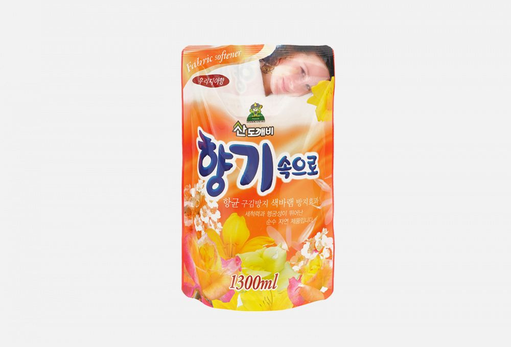 SANDOKKAEBI Кондиционер для белья Фрезия Soft Aroma Fresia 1300 мл ...