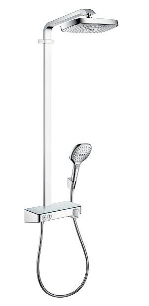 Душевая стойка Hansgrohe Raindance Select E 300 2jet 27126000 Showerpipe #1