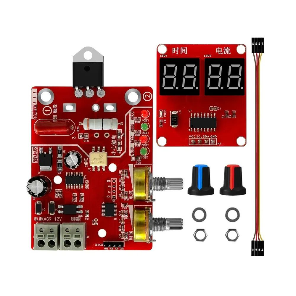 Плата управления точечной сварки NY-D01, регулировка времени и тока, цифровой дисплей, панель управления #1