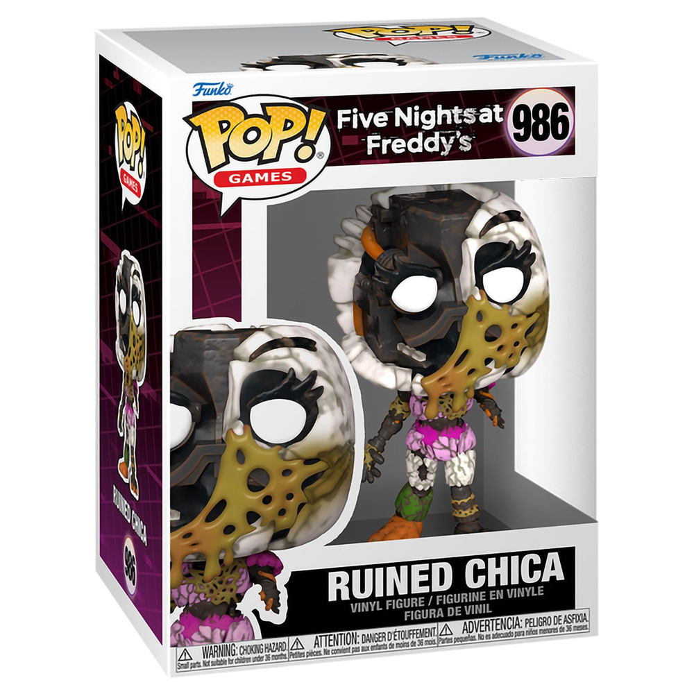 Фигурка Funko POP! Games. FNAF: Security Breach. Ruined Chica (986) #1