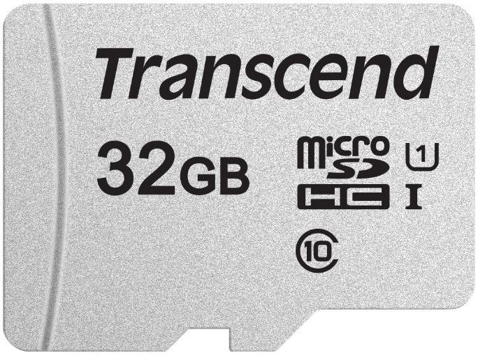 Карта памяти Transcend microSDHC 300S Class 10 UHS-I U1 32GB (TS32GUSD300S) #1