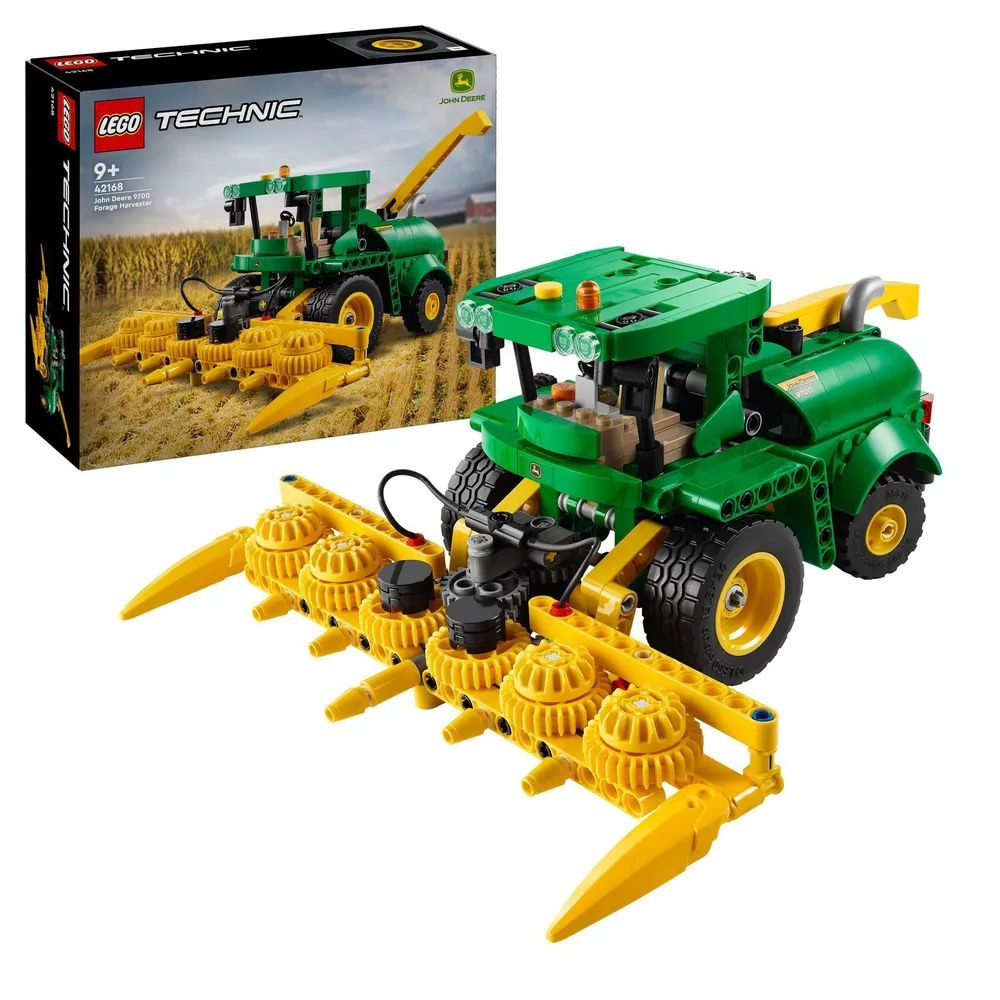 42168 Конструктор LEGO Technic Кормоуборочный комбайн John Deere 9700, 559 деталей, возраст от 9+  #1