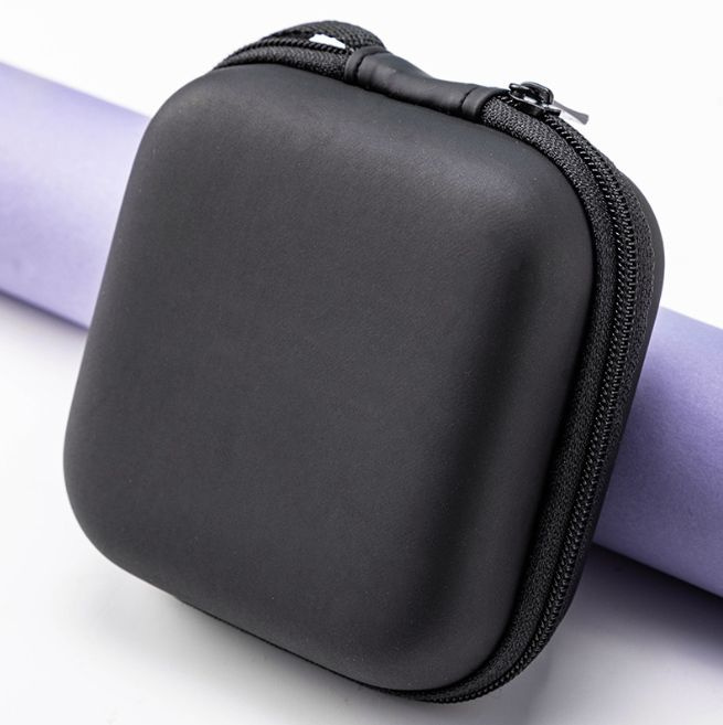 Чехол, кейс на молнии для проводных и беспроводных наушников, зарядки ...