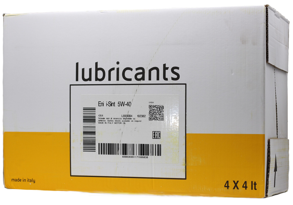 Eni i-sint 5w-40 (4 канистры в заводской коробке) 5W-40 Масло моторное, Синтетическое, 16 л  #1