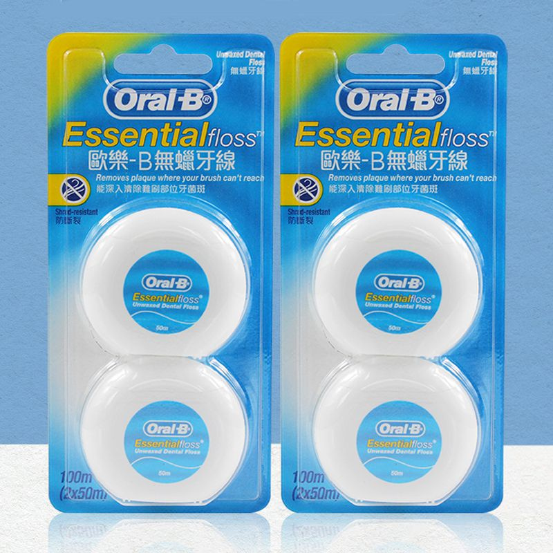 Зубная нить с мятой Oral-B Essential Floss для полости рта 50м 4шт #1