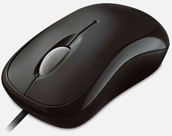 Мышь Microsoft Basic Optical Mouse Black (P58-00057) #1