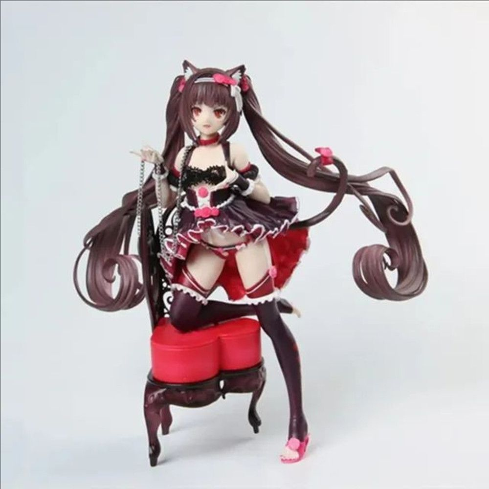 фигурка аниме 18+ сексуальная девушка (NSFW Anime Figure Nekopara Chocola Chinese Dress ver )24cm-пакет #1