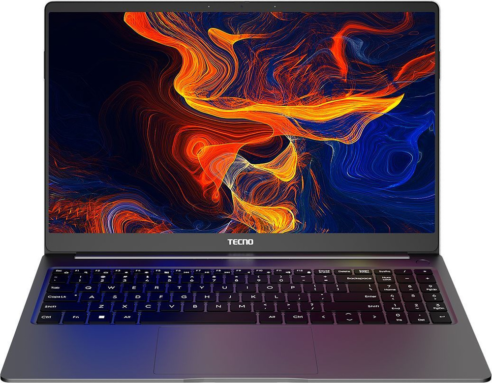 Tecno MegaBook T1 Ryzen 5 Ноутбук 15.6", AMD Ryzen 5 7520U, RAM 16 ГБ, SSD, AMD Radeon, Windows Home, #1