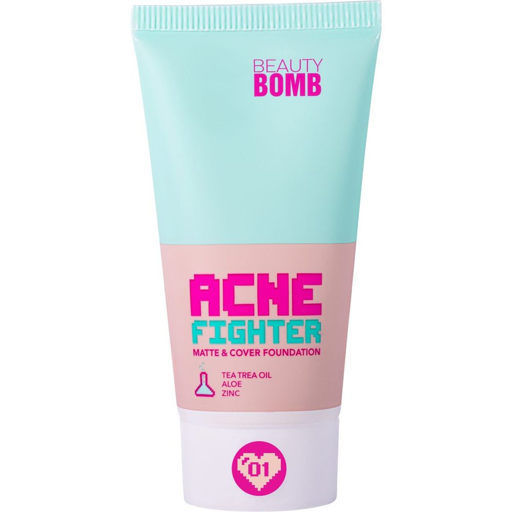 Beauty Bomb Тональный крем Acne Fighter тон 01 #1