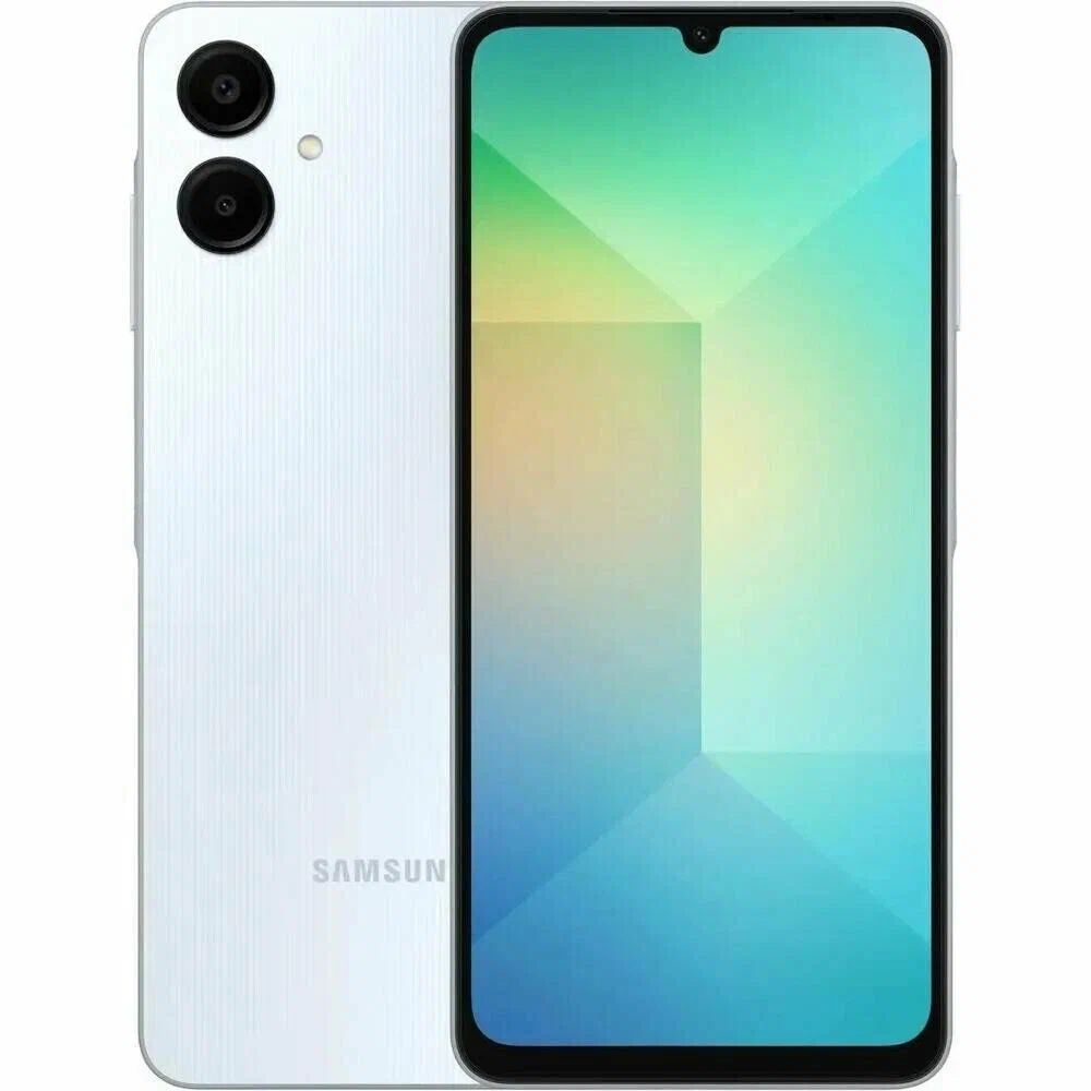 Samsung Смартфон Galaxy A06 4/128 ГБ, светло-синий #1