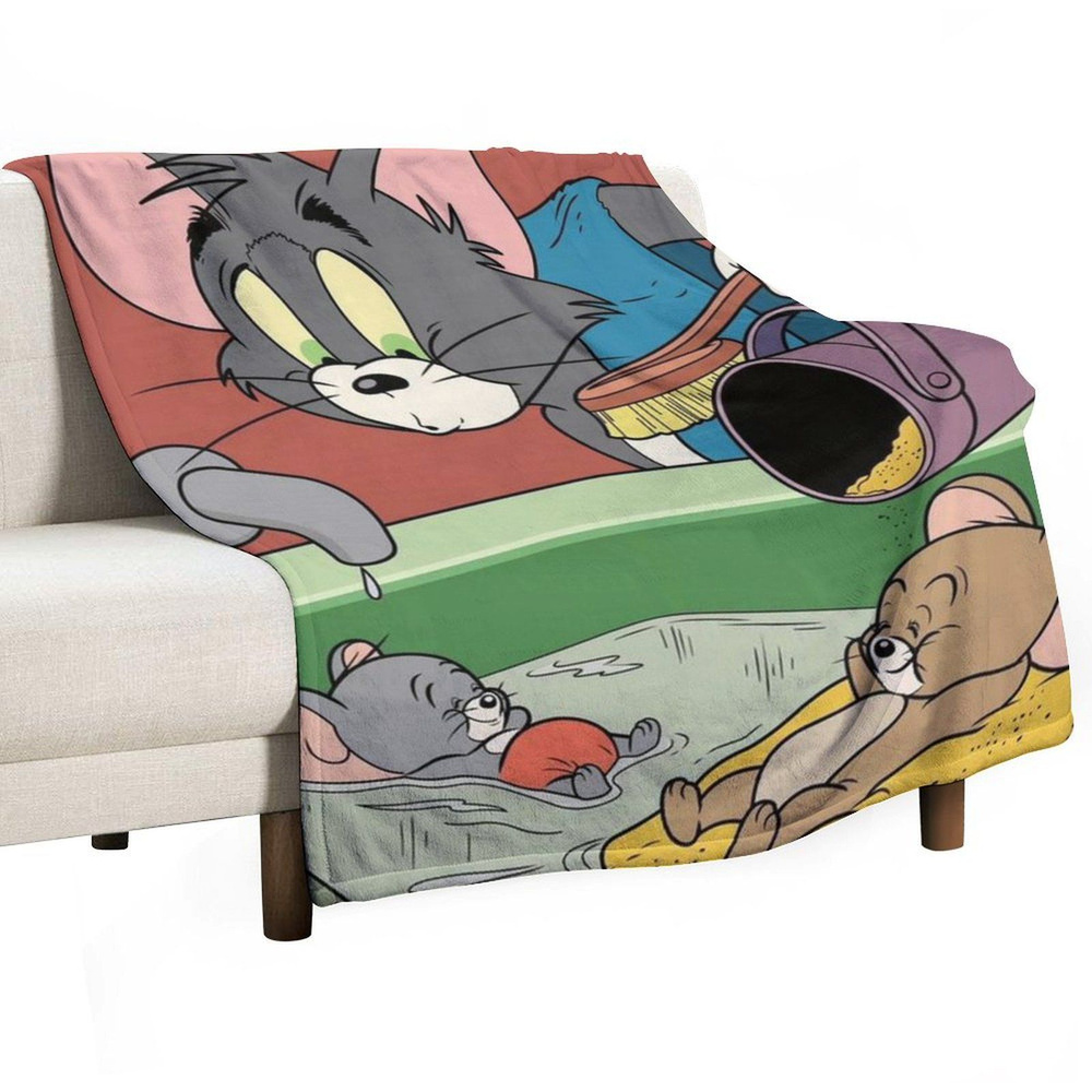 Tom and Jerry Плед , Фланель, 200х150 см #1