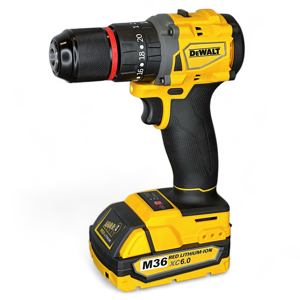 Шуруповерт аккумуляторный бесщеточный Dewalt, 36 В, 80 Нм #1