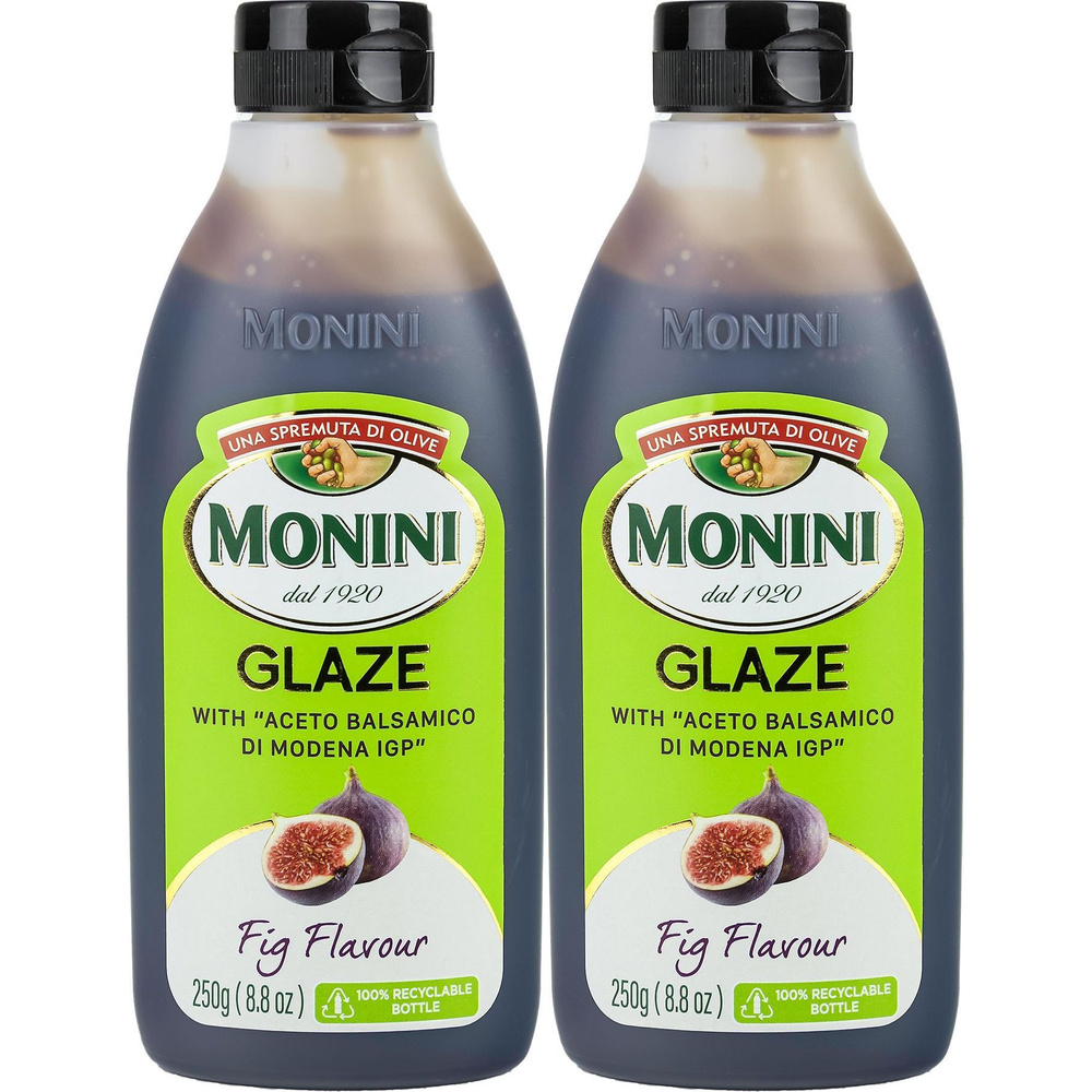 Соус Monini Balsamic Glaze со вкусом инжира 250 мл, набор: 2 штуки #1