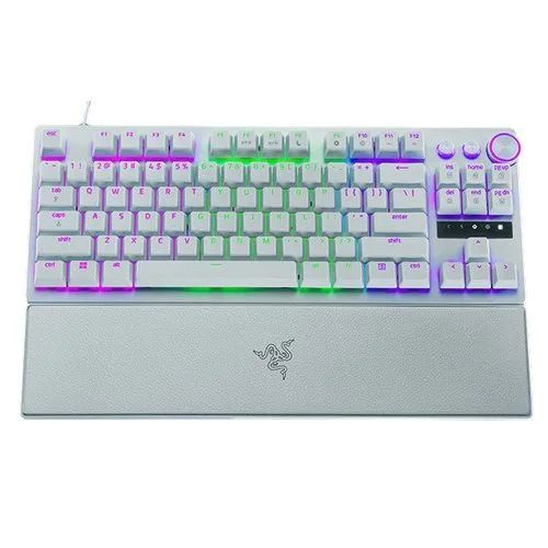 Игровая клавиатура Клавиатура Razer Huntsman V3 Pro TKL (белый) #1