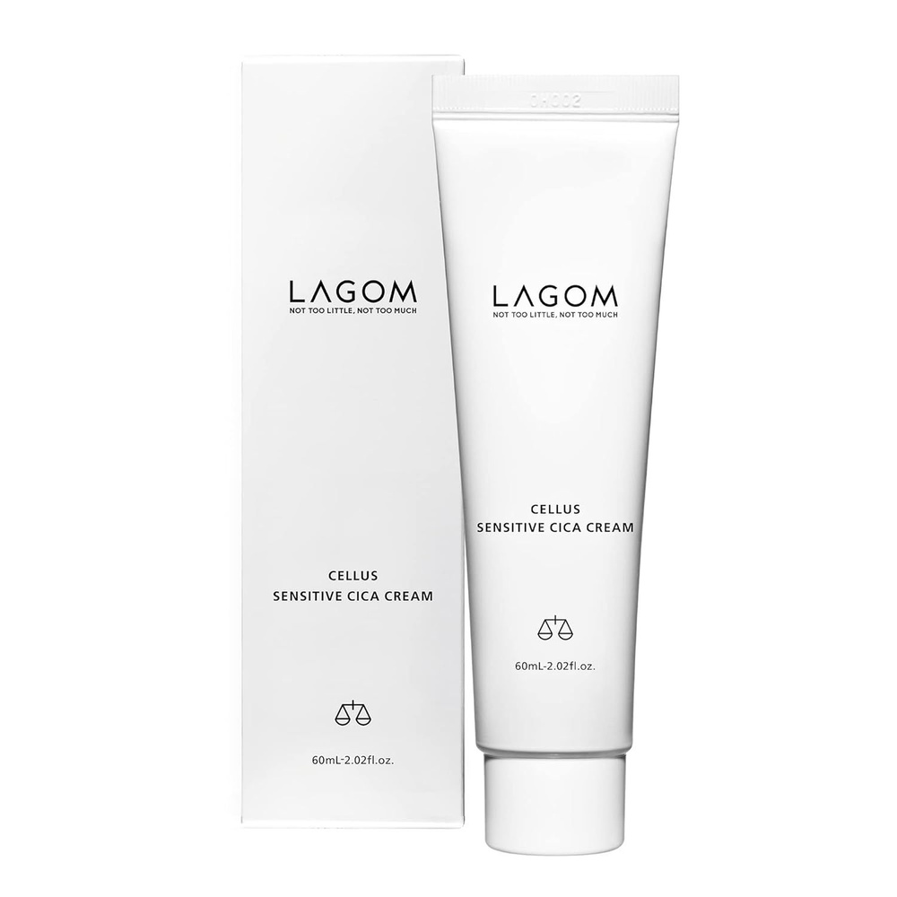 Успокаивающий барьерный крем с центеллой Lagom Cellus Sensitive Cica Cream (60 мл)  #1