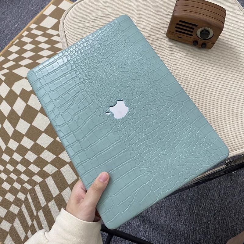 Жесткий кейс Macbook Чехол-накладка Case для Air 13" M1 2018-2021 (A1932/A2179/A2337) Крокодил  #1