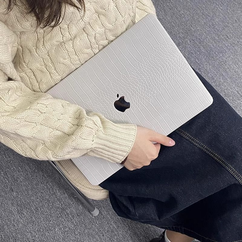 Жесткий кейс Macbook Чехол-накладка Case для New Pro 14.2" (A2442/ A2779 /A2918/A2992) Крокодил  #1